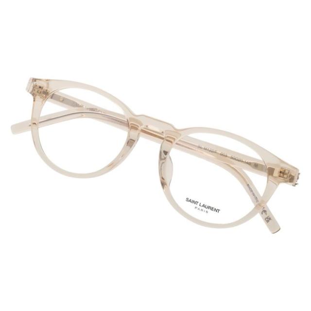 サン・ローラン パリ メガネフレーム SAINT LAURENT PARIS SL M122/F 003 50サイズ 伊達メガネ アジアンフィット ボストン型 イヴ・サンローラン サンローラン パリ ユニセックス メンズ レディース_9