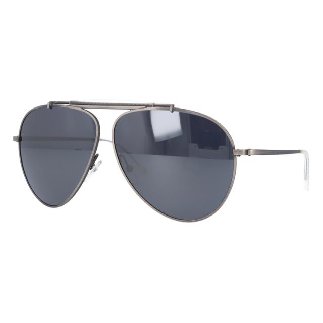 ボッテガヴェネタ BOTTEGA VENETA サングラス B.V. 159S SLN/4X SMTT ANTSILV SEMI MATTE SILVER/SMOKE MIRROR ティアドロップ メンズ レディース UVカット 紫外線_1