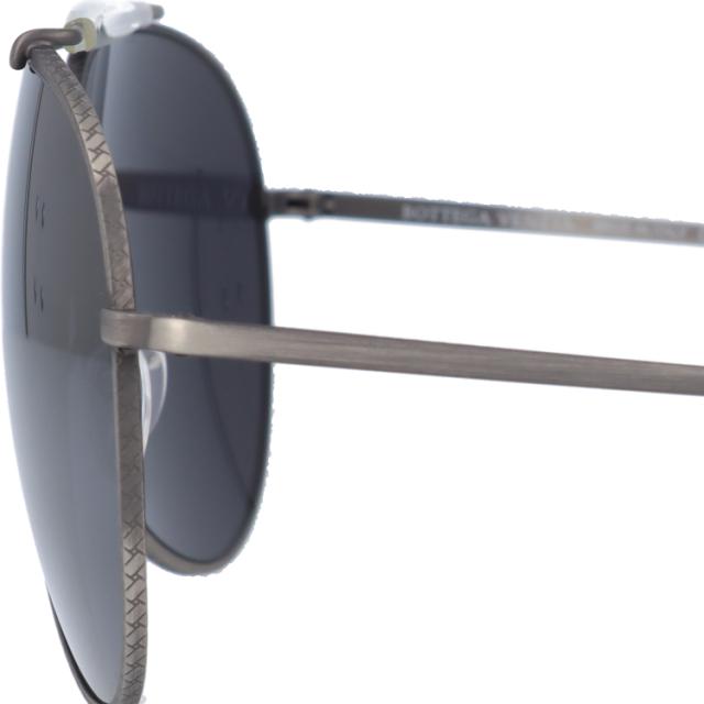ボッテガヴェネタ BOTTEGA VENETA サングラス B.V. 159S SLN/4X SMTT ANTSILV SEMI MATTE SILVER/SMOKE MIRROR ティアドロップ メンズ レディース UVカット 紫外線_7