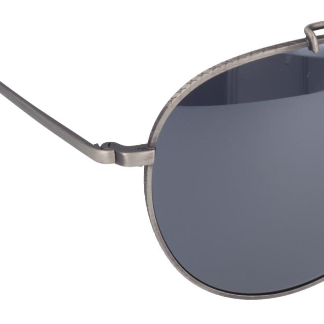 ボッテガヴェネタ BOTTEGA VENETA サングラス B.V. 159S SLN/4X SMTT ANTSILV SEMI MATTE SILVER/SMOKE MIRROR ティアドロップ メンズ レディース UVカット 紫外線_8