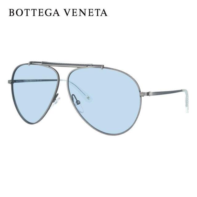 ボッテガヴェネタ BOTTEGA VENETA ライトカラー サングラス B.V. 159/S 62/9 GCX/IC BURNISHED ティアドロップ 薄い色 オシャレ ドライブ レジャー おしゃれ ギフト メンズ レディース UVカット 紫外線 UV対策_1