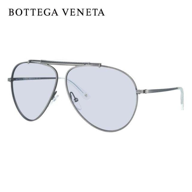 ボッテガヴェネタ BOTTEGA VENETA ライトカラー サングラス B.V. 159/S 62/9 GCX/IC BURNISHED ティアドロップ 薄い色 オシャレ ドライブ レジャー おしゃれ ギフト メンズ レディース UVカット 紫外線 UV対策_2