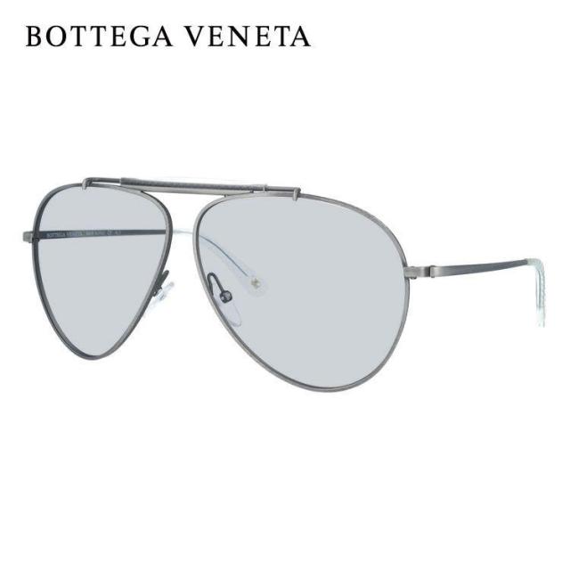 ボッテガヴェネタ BOTTEGA VENETA ライトカラー サングラス B.V. 159/S 62/9 GCX/IC BURNISHED ティアドロップ 薄い色 オシャレ ドライブ レジャー おしゃれ ギフト メンズ レディース UVカット 紫外線 UV対策_4