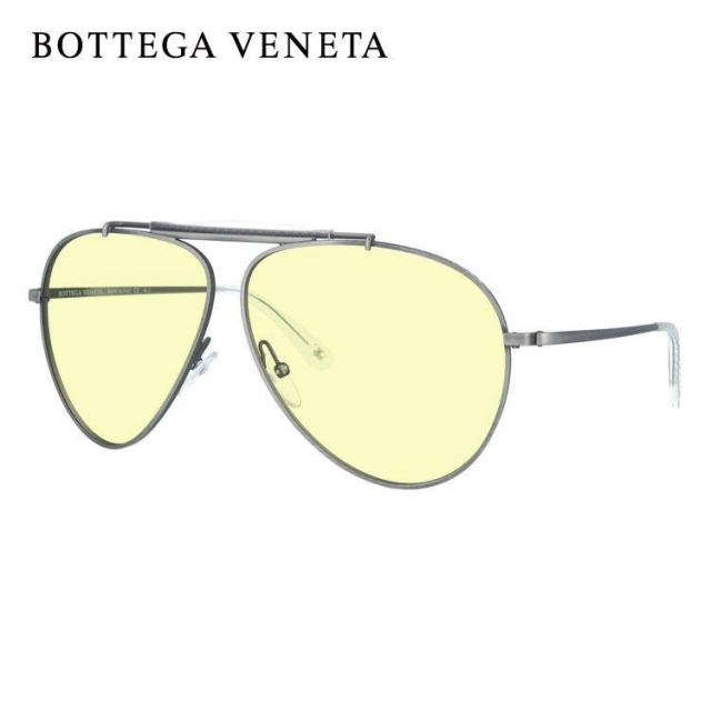 ボッテガヴェネタ BOTTEGA VENETA ライトカラー サングラス B.V. 159/S 62/9 GCX/IC BURNISHED ティアドロップ 薄い色 オシャレ ドライブ レジャー おしゃれ ギフト メンズ レディース UVカット 紫外線 UV対策_6