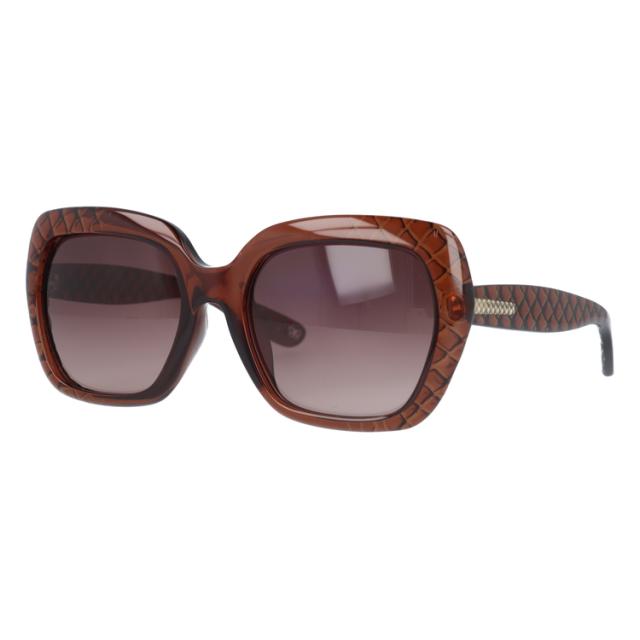 ボッテガヴェネタ BOTTEGA VENETA サングラス B.V. 217FS RH9/D8 BROWN/BROWN アジアンフィット レディース UVカット 紫外線_1