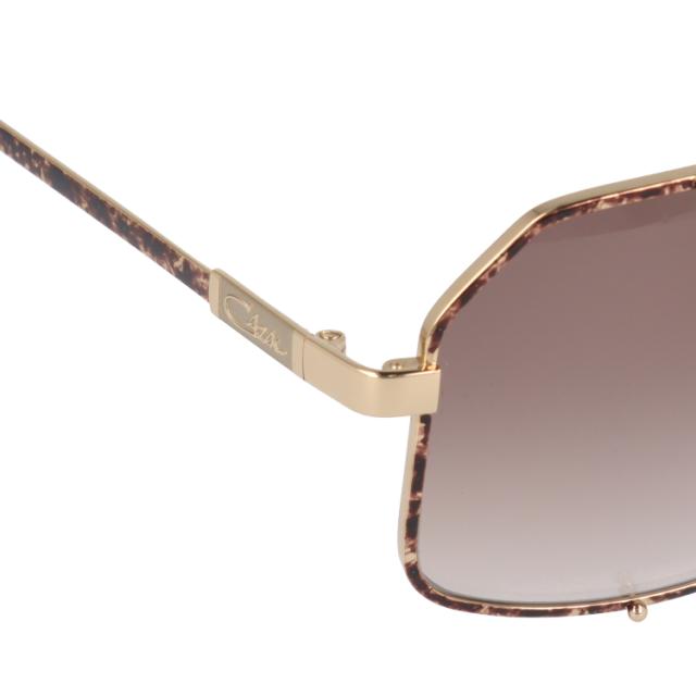 Cazal カザール サングラス ブラウングラデーションレンズ ゴールド