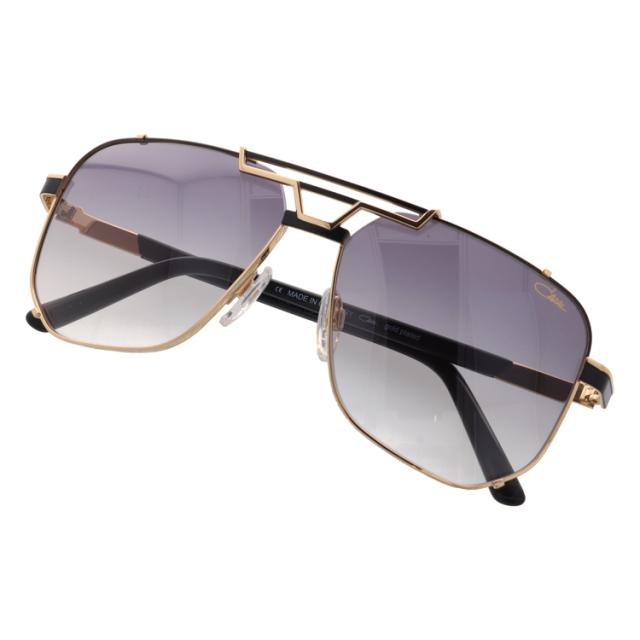 【国内正規品】カザール サングラス スクエア型 CAZAL MOD.9090 001 59サイズ （ダブルブリッジ） ユニセックス メンズ レディース UVカット 紫外線 国内正規品】カザール サングラス スクエア型 CAZAL MOD.9090 001 59