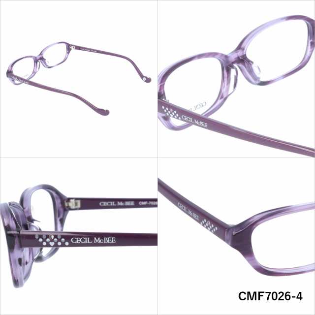 セシルマクビー メガネフレーム Cecil Mcbee 伊達 眼鏡 Cmf7026 全4カラー レディース ファッションメガネの通販はau Pay マーケット Sunglass House サングラスハウス