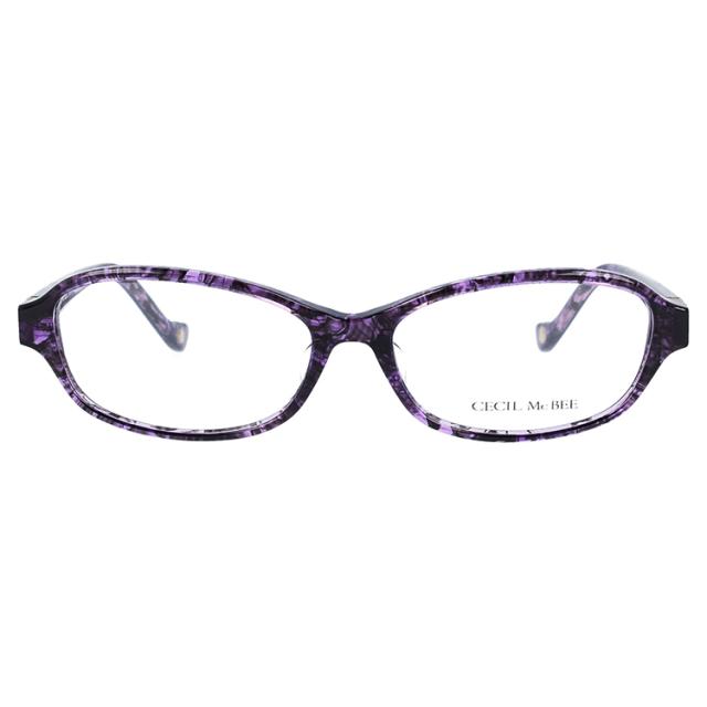 セシルマクビー メガネフレーム オーバル型 伊達メガネ アジアンフィット CECIL McBEE CMF 7052 全4カラー 53サイズ レディース セシルマクビー メガネフレーム オーバル型 伊達メガネ アジアン