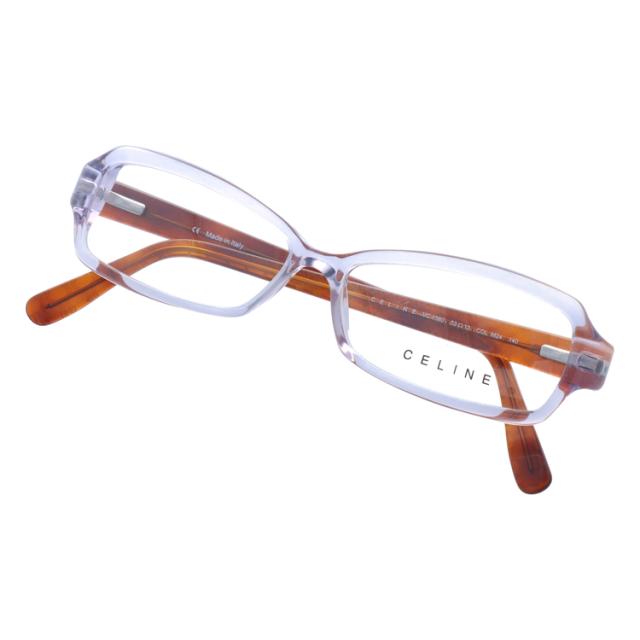 セリーヌ メガネフレーム スクエア型 伊達メガネ レギュラーフィット CELINE VC1580 0M24 53サイズ レディース セリーヌ メガネフレーム スクエア型 伊達メガネ レギュラーフィット