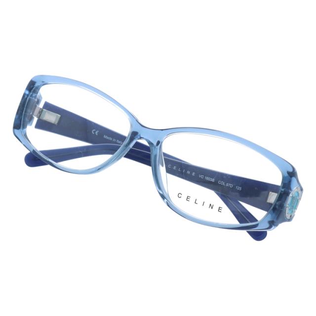 セリーヌ メガネフレーム オーバル型 伊達メガネ アジアンフィット