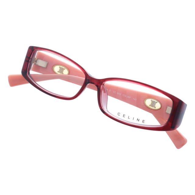 セリーヌ メガネフレーム スクエア型 伊達メガネ アジアンフィット