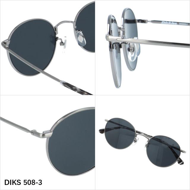 ディッキーズ サングラス 偏光サングラス アジアンフィット 調整可能ノーズパッド Dickies DIKS 508 52 全3カラー ラウンド ユニセックス メンズ レディース_6