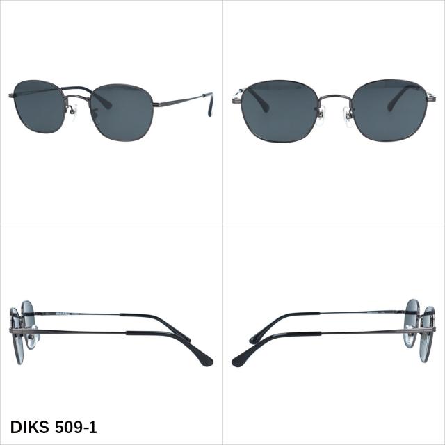 ディッキーズ サングラス 偏光サングラス アジアンフィット 調整可能ノーズパッド Dickies DIKS 509 51 全3カラー スクエア ユニセックス メンズ レディース_1