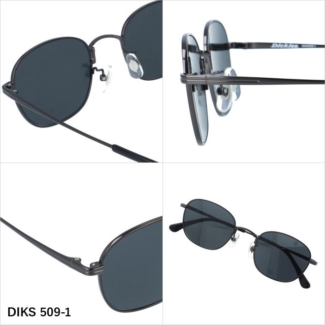 ディッキーズ サングラス 偏光サングラス アジアンフィット 調整可能ノーズパッド Dickies DIKS 509 51 全3カラー スクエア ユニセックス メンズ レディース_2