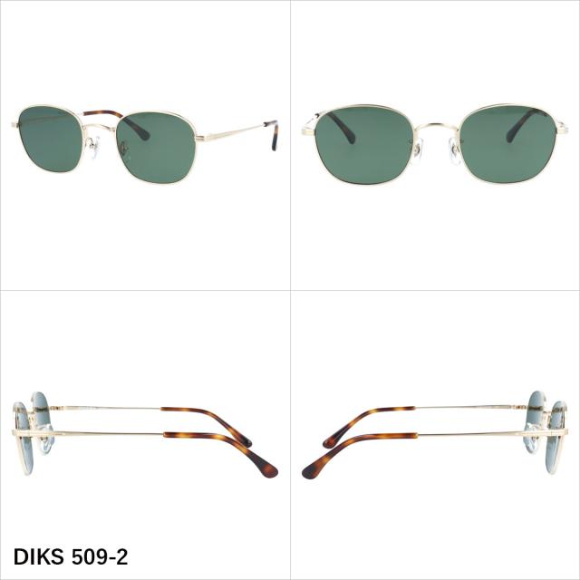 ディッキーズ サングラス 偏光サングラス アジアンフィット 調整可能ノーズパッド Dickies DIKS 509 51 全3カラー スクエア ユニセックス メンズ レディース_3