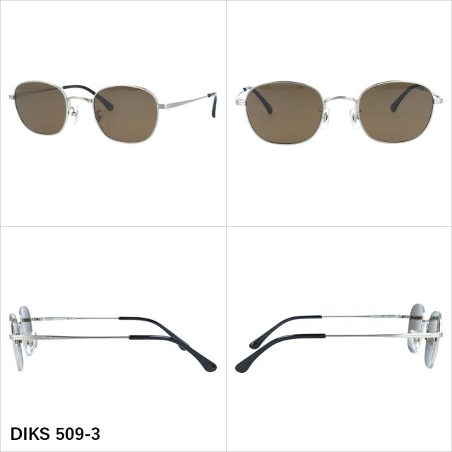 ディッキーズ サングラス 偏光サングラス アジアンフィット 調整可能ノーズパッド Dickies DIKS 509 51 全3カラー スクエア ユニセックス メンズ レディース_5