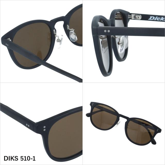 ディッキーズ サングラス 偏光サングラス アジアンフィット 調整可能ノーズパッド Dickies DIKS 510 52 全3カラー ウェリントン ユニセックス メンズ レディース_2
