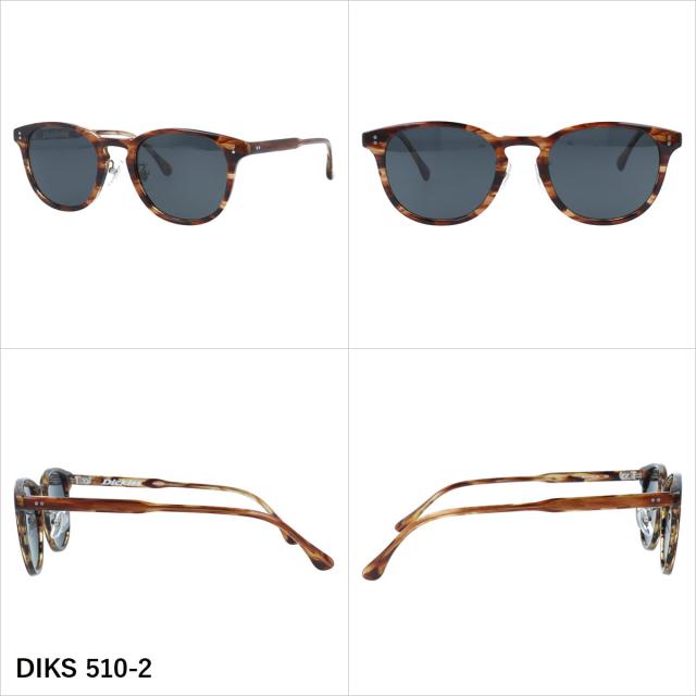 ディッキーズ サングラス 偏光サングラス アジアンフィット 調整可能ノーズパッド Dickies DIKS 510 52 全3カラー ウェリントン ユニセックス メンズ レディース_3