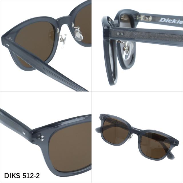 ディッキーズ サングラス 偏光サングラス アジアンフィット 調整可能ノーズパッド Dickies DIKS 512 51 全3カラー ウェリントン ユニセックス メンズ レディース_4