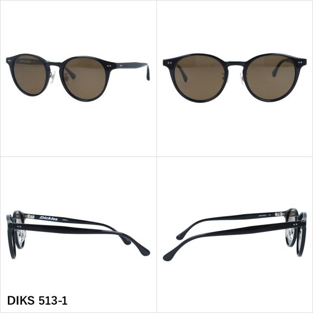 ディッキーズ サングラス 偏光サングラス アジアンフィット 調整可能ノーズパッド Dickies DIKS 513 51 全3カラー ボストン ユニセックス メンズ レディース_1