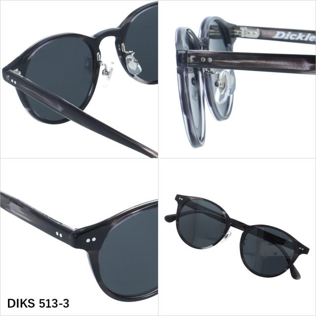 ディッキーズ サングラス 偏光サングラス アジアンフィット 調整可能ノーズパッド Dickies DIKS 513 51 全3カラー ボストン ユニセックス メンズ レディース_6