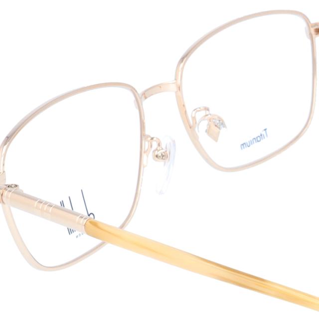 【国内正規品】ダンヒル メガネフレーム スクエア型 伊達メガネ dunhill VDH153J 0300 56サイズ 読書 裁縫 PC スマホ 人気 ブランドメガネ メンズ 日本製 ハイブランド_6