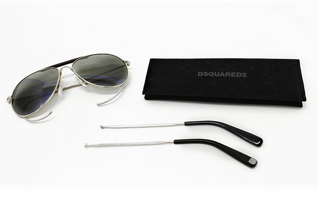 ディースクエアード2 サングラス DSQUARED 2 DQ0144S 16C シルバー ...