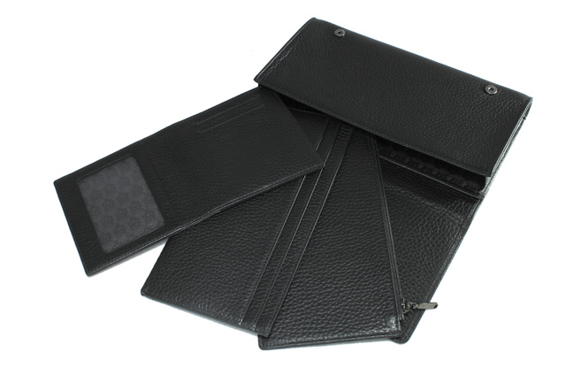ダンヒル 長財布 dunhill オーガナイザー L2R445A YORK（ヨーク） ブラック （小銭入れ有） 長財布 トラベルコンパニオン ウォレット メンズ 革 レザー 誕生日 記念日 ご褒美 プレゼント 新社会人 プレゼント_4