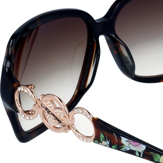 エドハーディー サングラス アジアンフィット Ed Hardy ROSES LONG