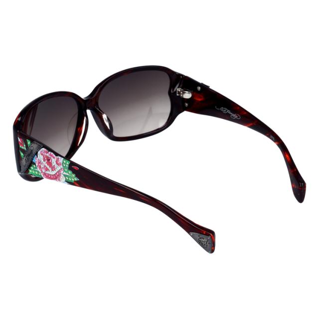エドハーディー サングラス アジアンフィット Ed Hardy ROSE 60 スクエア ユニセックス メンズ レディース 国内正規品の通販は
