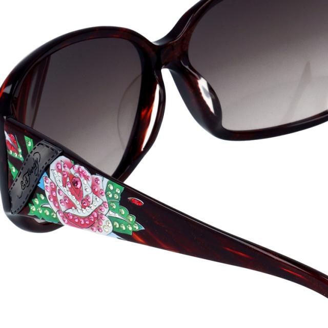 エドハーディー サングラス アジアンフィット Ed Hardy ROSE 60 スクエア ユニセックス メンズ レディース 国内正規品の通販は