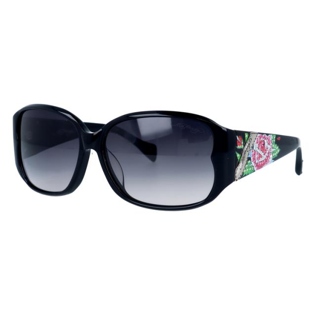 エドハーディー サングラス アジアンフィット Ed Hardy ROSE 60 スクエア ユニセックス メンズ レディース 国内正規品_1