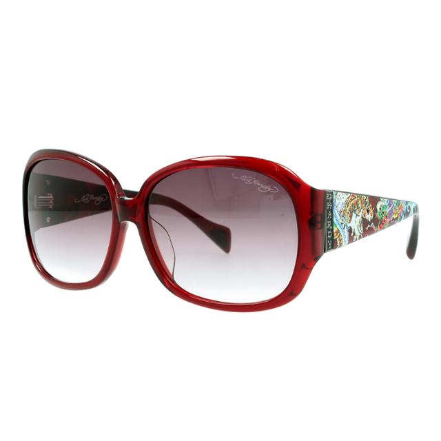 エドハーディー サングラス EdHardy コイレアピン＆ドラゴン KOI LEAPING＆DRAGON RED メンズ レディース UVカット メガネ エドハーディー サングラス EdHardy コイレアピン＆ドラゴン KOI