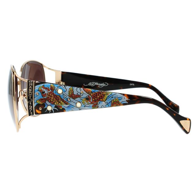 エドハーディー サングラス EdHardy コイフィッシュ KOIFISH ROSE GOLD メンズ レディース UVカット メガネ ブランド_3