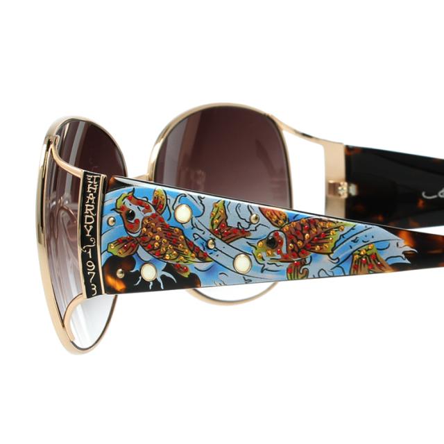 エドハーディー サングラス EdHardy コイフィッシュ KOIFISH ROSE GOLD メンズ レディース UVカット メガネ ブランド_4