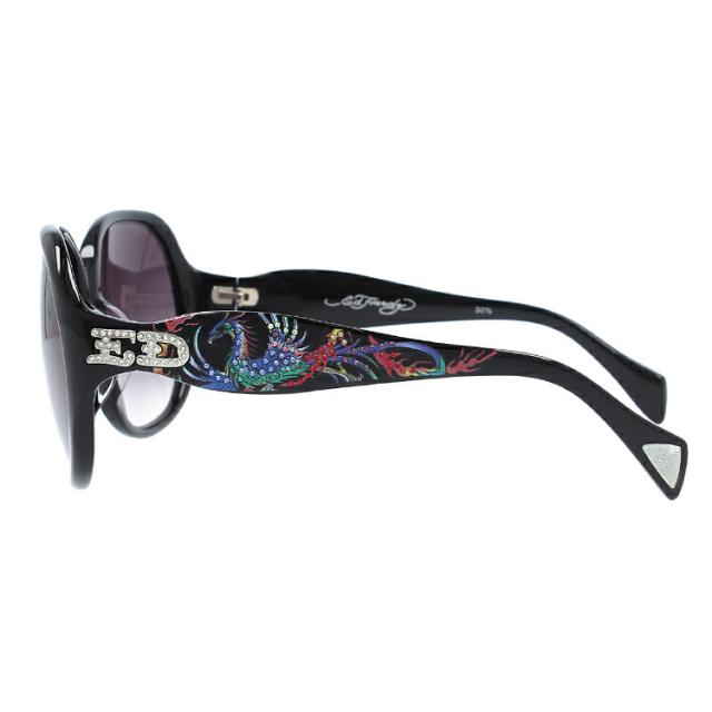 【訳あり】エドハーディー サングラス EdHardy フェニックス PHOENIX BLACK メンズ レディース メガネ ブランド