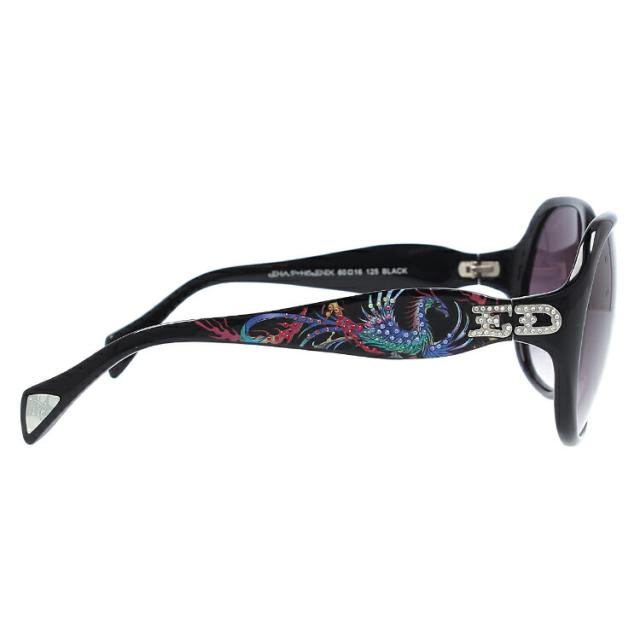 【訳あり】エドハーディー サングラス EdHardy フェニックス PHOENIX BLACK メンズ レディース メガネ ブランド