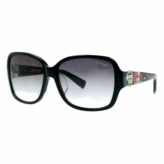 エドハーディー サングラス EdHardy ビューティフルゴースト BEAUTIFUL GHOST 2 BLACK メンズ レディース UVカット メガネの通販は