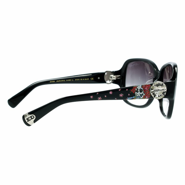 エドハーディー サングラス EdHardy ビューティフルゴースト BEAUTIFUL GHOST 2 BLACK メンズ レディース UVカット メガネの通販は