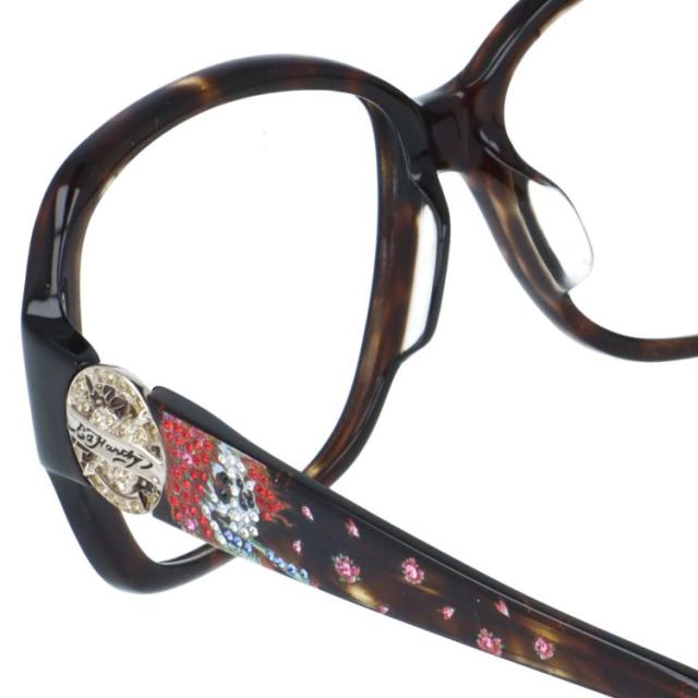 訳あり・フレームのみ エドハーディー Ed Hardy BEAUTIFUL GHOST II TORTOISE 57 フレームのみ アジアンフィット バタフライ ユニセックス メンズ レディース_7