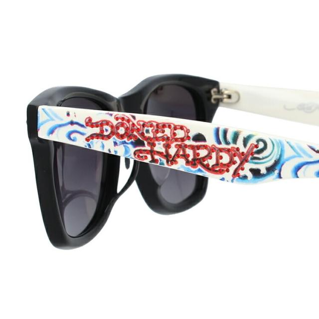 エドハーディー サングラス EdHardy ウェーブ WAVE ブラック＆ホワイト