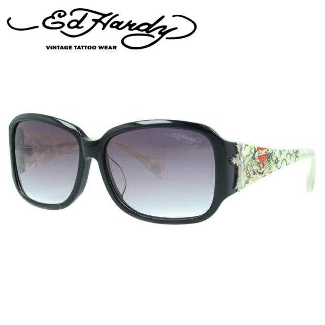 【訳あり】エドハーディー サングラス EdHardy ラブキルズ スローリー LOVE KILLS SLOWLY BLACK PEARL メンズ レディース メガネ ブランド
