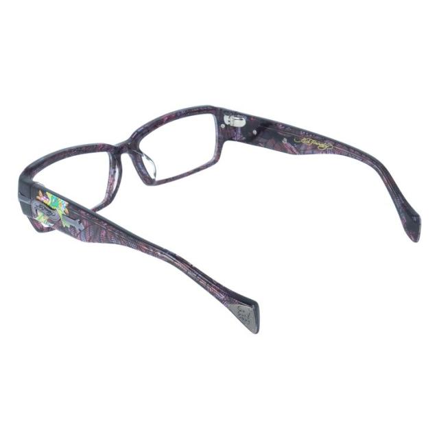 訳あり】エドハーディー メガネフレーム 伊達メガネ EdHardy 眼鏡