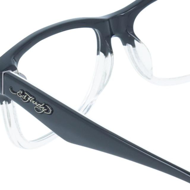 訳あり】エドハーディー メガネフレーム 伊達メガネ EdHardy 眼鏡