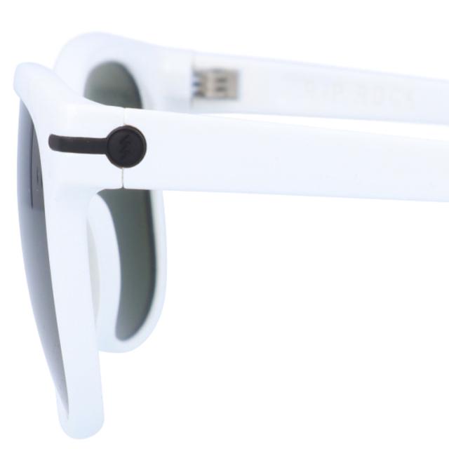 エレクトリック サングラス リップ ロック ELECTRIC RIP ROCK GLOSS WHITE/MELANIN GREY 50サイズ ウェリントン型 レギュラーフィット ユニセックス メンズ レディース アウトドア ドライブ UVカット 紫外線_7