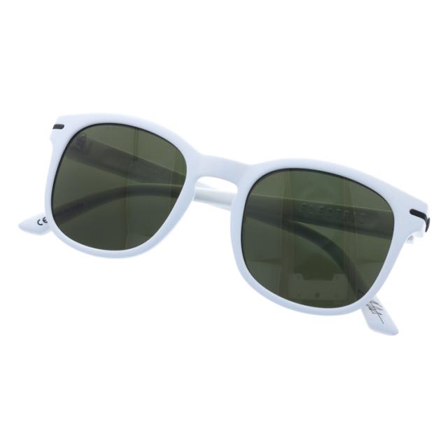エレクトリック サングラス リップ ロック ELECTRIC RIP ROCK GLOSS WHITE/MELANIN GREY 50サイズ ウェリントン型 レギュラーフィット ユニセックス メンズ レディース アウトドア ドライブ UVカット 紫外線_9