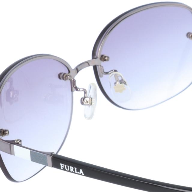 【訳あり】フルラ FURLA 黒眼鏡 オーバル型 SU4356J 0568 59大きさ レディース 御上さん ブランド名黒眼鏡 UVはね除ける 紫外線 心地よい 流行り物 アウトドア 運転