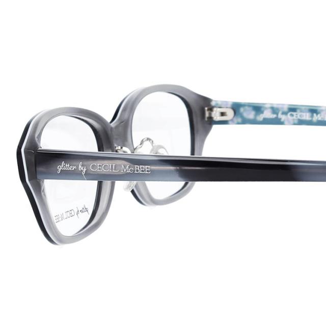 グリッターバイセシルマクビー メガネフレーム アジアンフィット