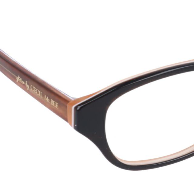 グリッターバイセシルマクビー メガネフレーム glitter by CECIL McBEE